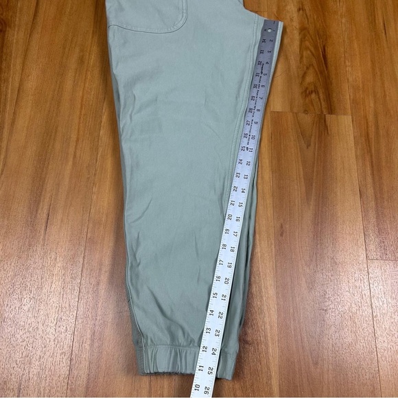 Athleta Women’s Utility Jogger Pants XL Sage Green Cotton Stretch Casual - Picture 12 of 14